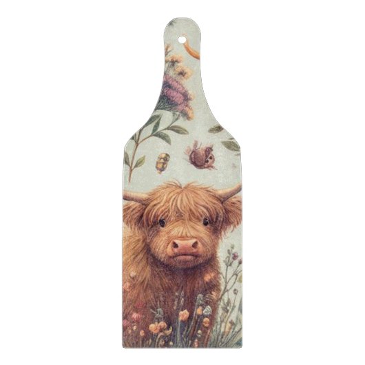 Hochlandharmonie Schneidebrett (Vorderseite)