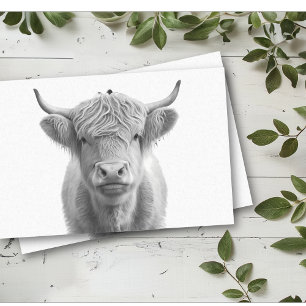 Hochlandkuh Adorable Seidenpapier