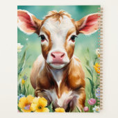 Hochlandkuh, Baby Highland Kuh, Landkuh. Planer (Rückseite)