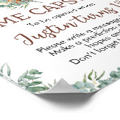 Hochlandkuh Geburtstagszeit Kapselposter Poster (Ecke)