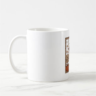 Hochlandkuh Hallo Herbst Vintage Gravur Design Kaffeetasse