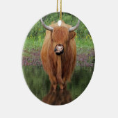 Hochlandkuh Keramikornament (Rechts)