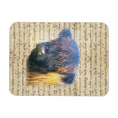 Hochlandkuh Magnet (Horizontal)