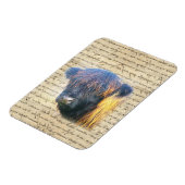 Hochlandkuh Magnet (Linke Seite)