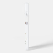 Hochlandkuh mit Gelbblütenkrone (Gelbblütenkrone) Case-Mate iPhone Hülle (Rückseite / Links)