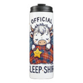 Hochlandkuh, Offizieller Schlaf Thermosbecher (Vorderseite)