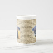 Hochlandkuh Porzellantasse (Vorderseite)