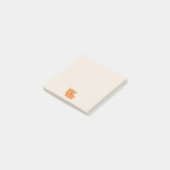 Hochlandkuh Post-it Klebezettel (angewinkelt)