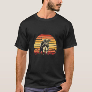 Hochlandkuh Sonnenuntergang Rinder Rindfleisch Gef T-Shirt