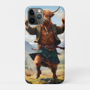 Hochlandkuh tanzt das Hochland Fling, Case-Mate iPhone Hülle