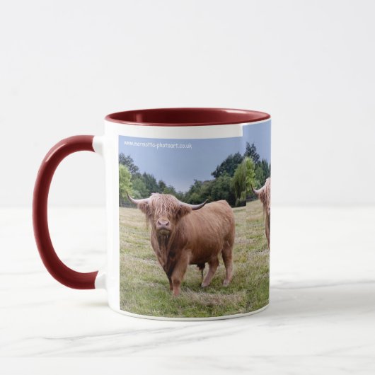 Hochlandkuh-Tasse Tasse (Links)