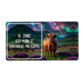 Hochlandkuh unter den Sternen (Vorne)