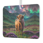 Hochlandkuh unter den Sternen Autolufterfrischer (Links)