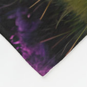 Hochlandkuh unter den Sternen Fleecedecke (Ecke)