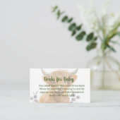 Hochlandkuhbücher für Babys Begleitkarte (Stehend Vorderseite)