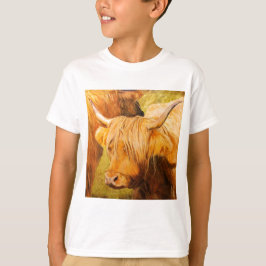 Hochlandkühe, schottisches Vieh T-Shirt