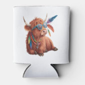 Hochlandkuhpng, Coole Kuhpng, Sonnenblase Dosenkühler (Vorderseite)