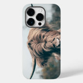 Hochlandkuhportrait Case-Mate iPhone Hülle (Rückseite)