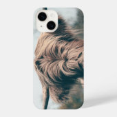 Hochlandkuhportrait iPhone Hülle (Rückseite)