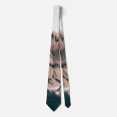 Hochlandkuhportrait Krawatte (Vorderseite)