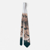 Hochlandkuhportrait Krawatte (Rückseite)