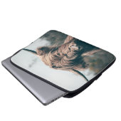 Hochlandkuhportrait Laptopschutzhülle (Vorne Knopf)