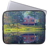 Hochlandmorgens Laptopschutzhülle (Vorderseite)