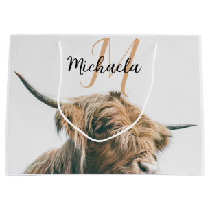 Hochlandportrait individuelle Name Große Geschenktüte