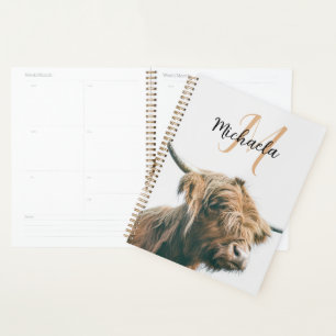 Hochlandportrait individuelle Name Planer
