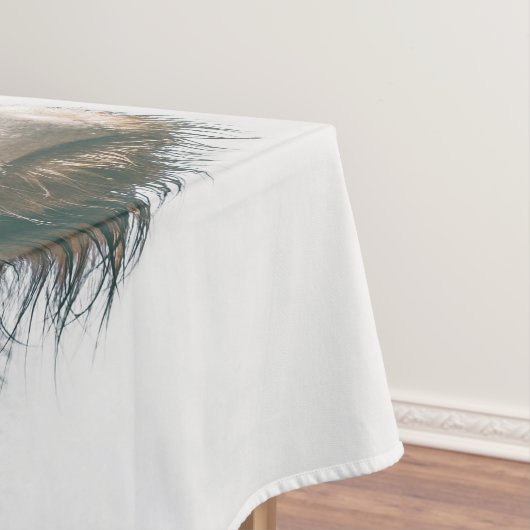 Hochlandportrait individuelle Name Tischdecke (Beispiel)