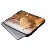 Hochlandrind Laptopschutzhülle (Vorne Knopf)