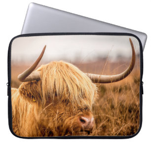 Hochlandrind Laptopschutzhülle