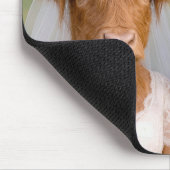 Hochlandrinder-Hochzeit Mousepad (Ecke)