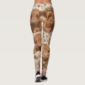 Hochlandrinder Leggings (Rückseite)