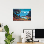 Hochlandsee Poster (Heimbüro)