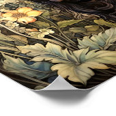 Hochlandskunst Poster (Ecke)