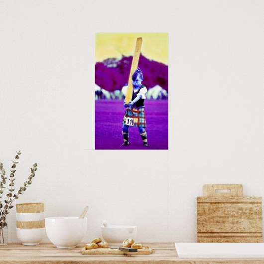 Hochlandspiele-Anfänger Poster (Küche)