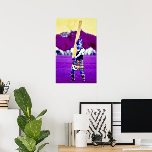 Hochlandspiele-Anfänger Poster (Heimbüro)