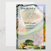 HOCHLAUF ~ Stationäre Nr. 3 Briefpapier (Vorne/Hinten)