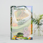 HOCHLAUF ~ Stationäre Nr. 3 Briefpapier (Stehend Vorderseite)