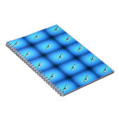 Hochlaufheft Notizblock (Rechte Seite)