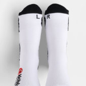 Hochleistungs-Crew-Socken mit Logo Socken (Oben)