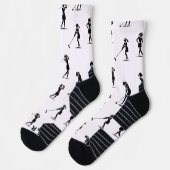 Hochleistungs-Golfsocken für Sportler und Crews Socken (Links)