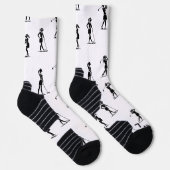 Hochleistungs-Golfsocken für Sportler und Crews Socken (Rechts)