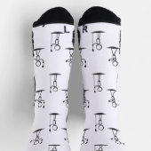 Hochleistungs-Golfsocken für Sportler und Crews Socken (Oben)