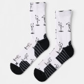 Hochleistungs-Golfsocken für Sportler und Crews Socken (Links)