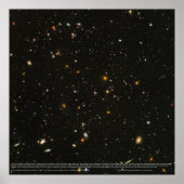 Hochleistungs-Hubble-Ultra-Deep-Field-Poster (Orig Poster (Vorne)