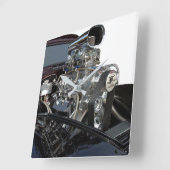 Hochleistungs-Motor Quadratische Wanduhr (Winkel)