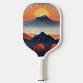 Hochleistungs-Schlangen-Design-Paddel Pickleball Schläger (Rückseite)