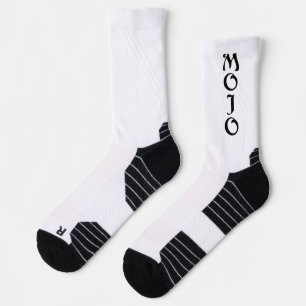 Hochleistungs-Socken aus Mojo, schwarz und weiß Socken